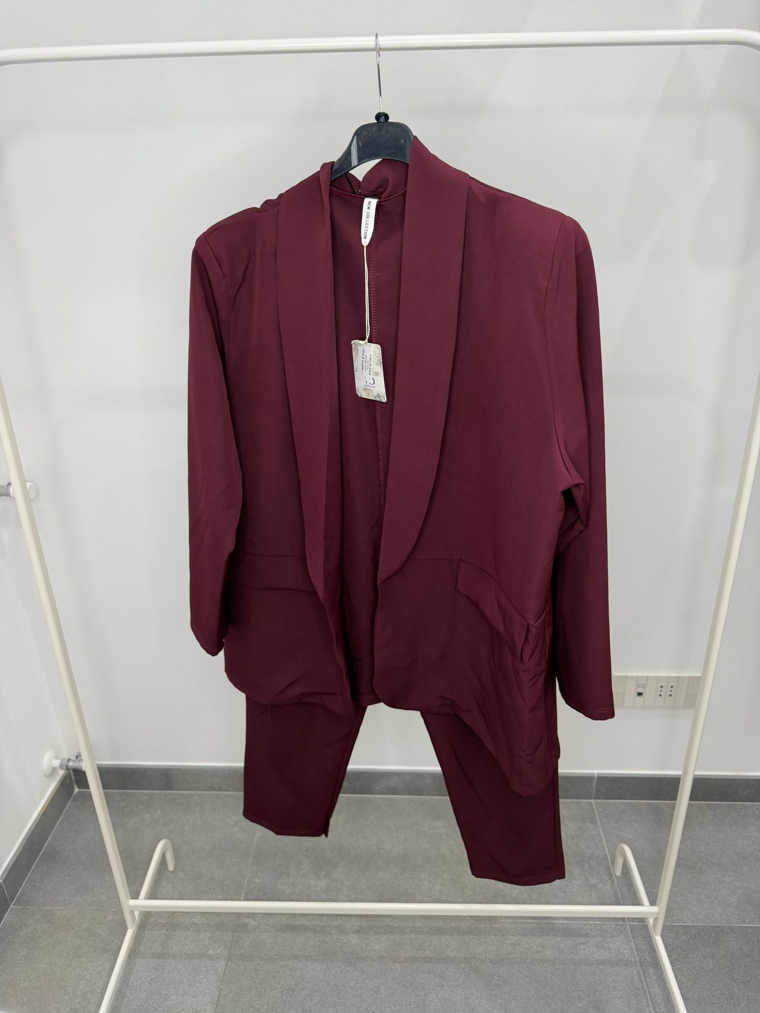 COORDINATO GIACCA/PANTALONE CURVY