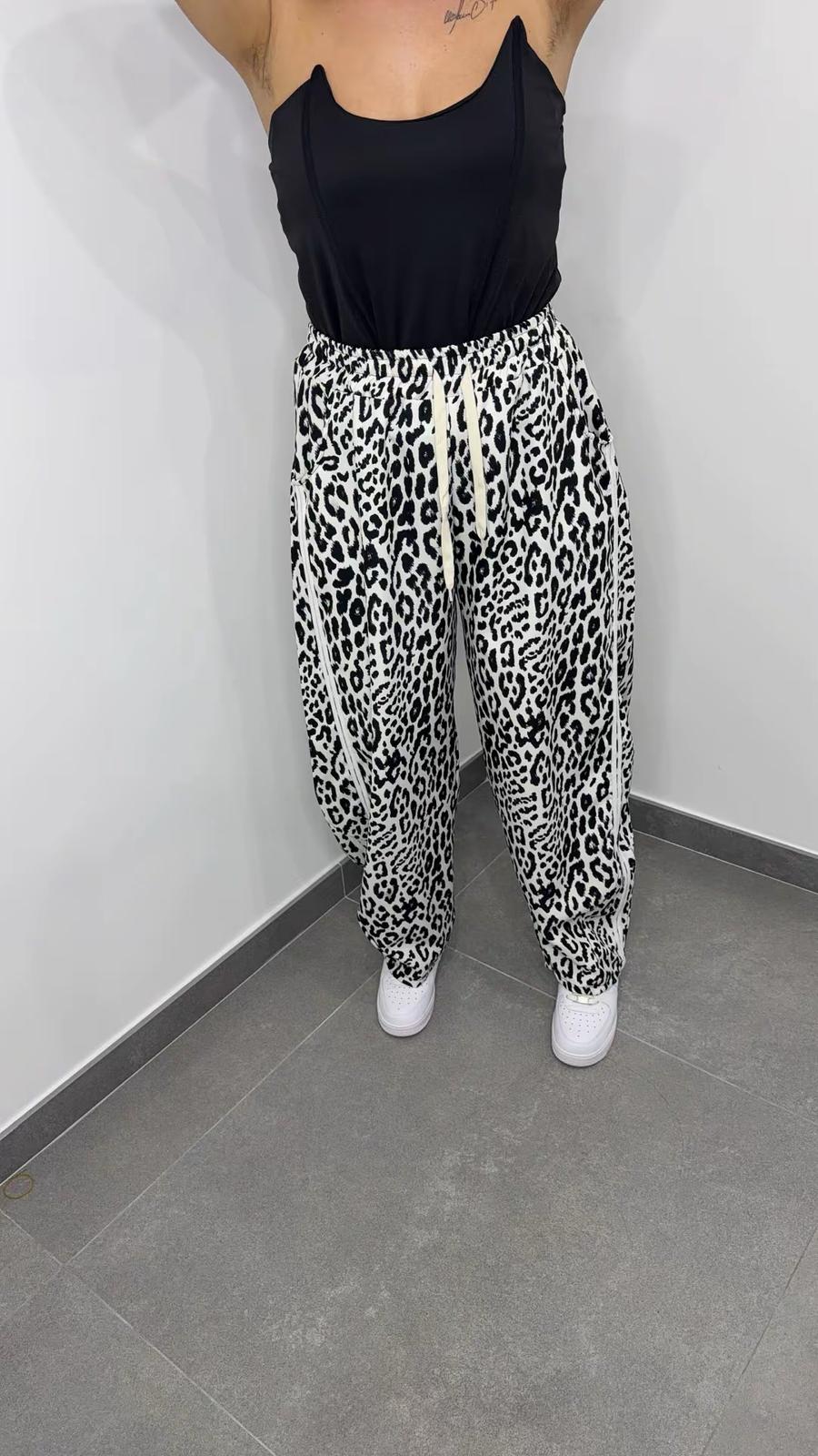 PANTALONE BALLOON CURVY MACULATO
