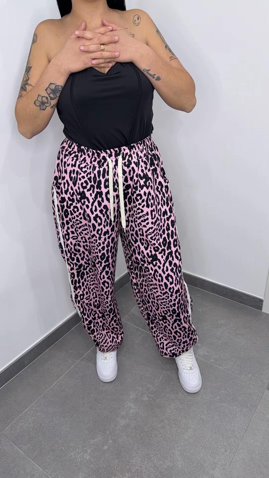PANTALONE BALLOON CURVY MACULATO