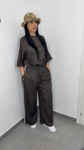 COORDINATO TUTA ANIMALIER CURVY